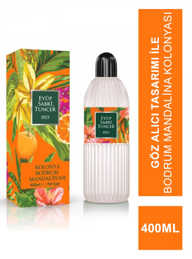 Eyüp Sabri Tuncer Bodrum Mandalinası Kolonyası 400ml Pet Şişe - Eyüp Sabri Tuncer