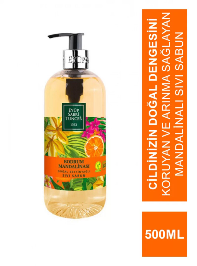 Eyüp Sabri Tuncer Bodrum Mandalinası Sıvı Sabun 500 ml - Eyüp Sabri Tuncer