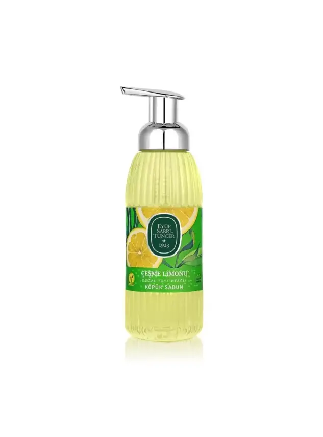 Eyüp Sabri Tuncer Çeşme Limonu Doğal Zeytinyağlı Köpük Sabun 500 ml - 1