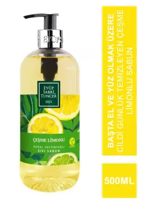 Eyüp Sabri Tuncer Çeşme Limonu Sıvı Sabun 500 ml - Eyüp Sabri Tuncer