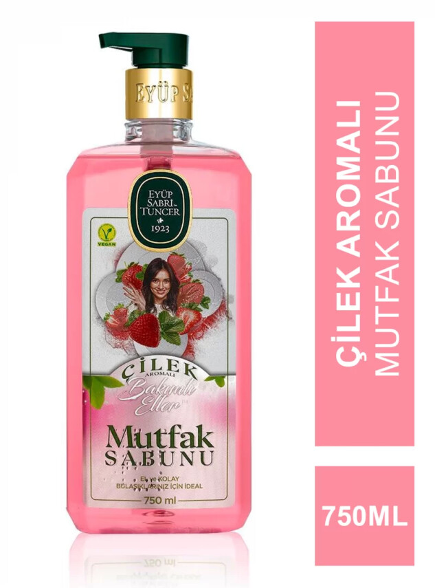 Eyüp Sabri Tuncer Çilek Aromalı Mutfak Sabunu 750 ml - Eyüp Sabri Tuncer