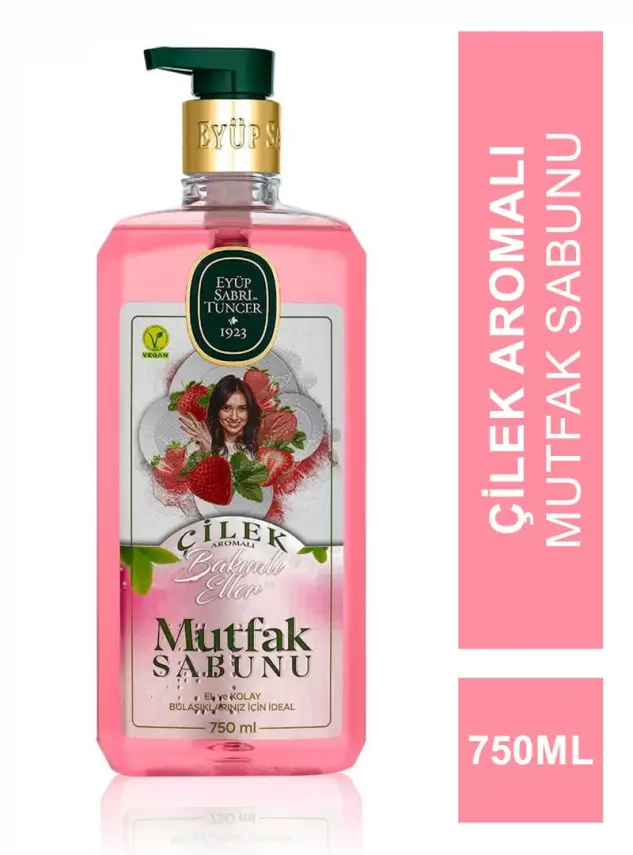 Eyüp Sabri Tuncer Çilek Aromalı Mutfak Sabunu 750 ml - 1