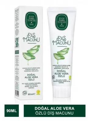OUTLET - Eyüp Sabri Tuncer Doğal Aloe Vera Özlü Diş Macunu 90 ml - 2
