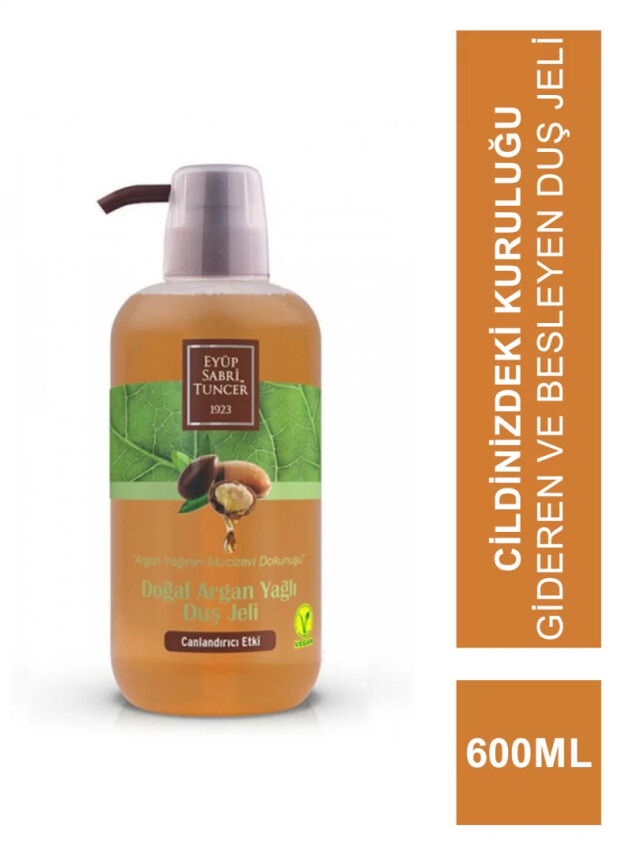 Eyüp Sabri Tuncer Doğal Argan Yağlı Duş Jeli 600 ml - Eyüp Sabri Tuncer