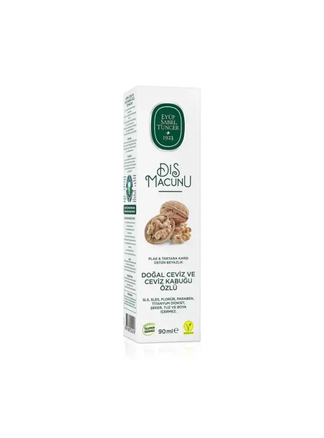 Eyüp Sabri Tuncer Doğal Ceviz ve Ceviz Kabuğu Özlü Diş Macunu 90 ml - 3