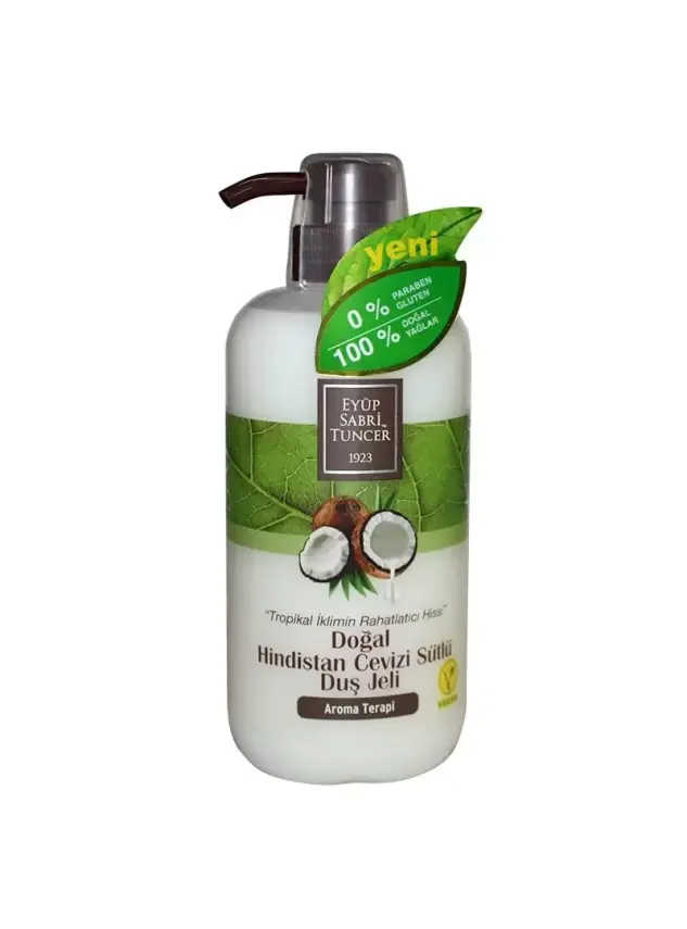 Eyüp Sabri Tuncer Doğal Hindistan Cevizi Sütlü Duş Jeli 600 ml - 2