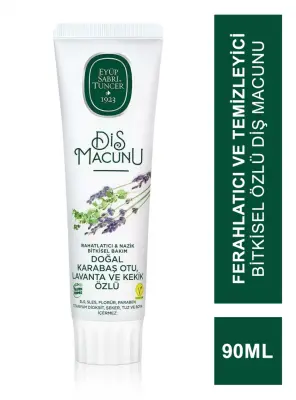 Eyüp Sabri Tuncer Doğal Karabaş Otu, Lavanta ve Kekik Özlü Diş Macunu 90 ml - 1