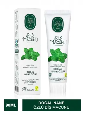 Eyüp Sabri Tuncer Doğal Nane Özlü Diş Macunu 90 ml - 2