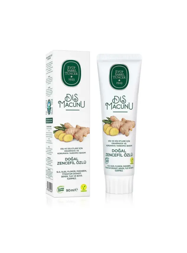 Eyüp Sabri Tuncer Doğal Zencefil Özlü Diş Macunu 90 ml - 2