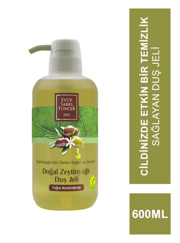 Eyüp Sabri Tuncer Doğal Zeytinyağlı Duş Jeli 600 ml - Eyüp Sabri Tuncer