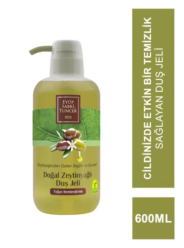 Eyüp Sabri Tuncer Doğal Zeytinyağlı Duş Jeli 600 ml - 1