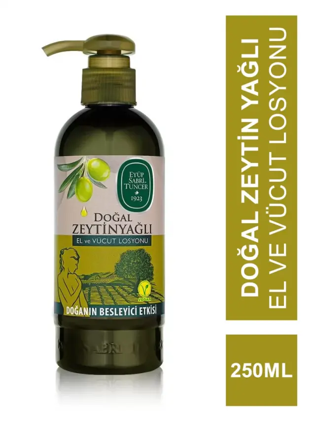 Eyüp Sabri Tuncer Doğal Zeytinyağlı El ve Vücut Losyonu 250 ml - 1