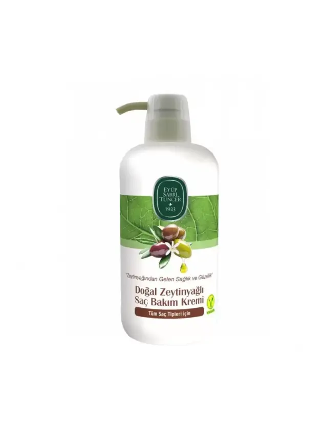 Eyüp Sabri Tuncer Doğal Zeytinyağlı Saç Bakım Kremi 600 ml - 1