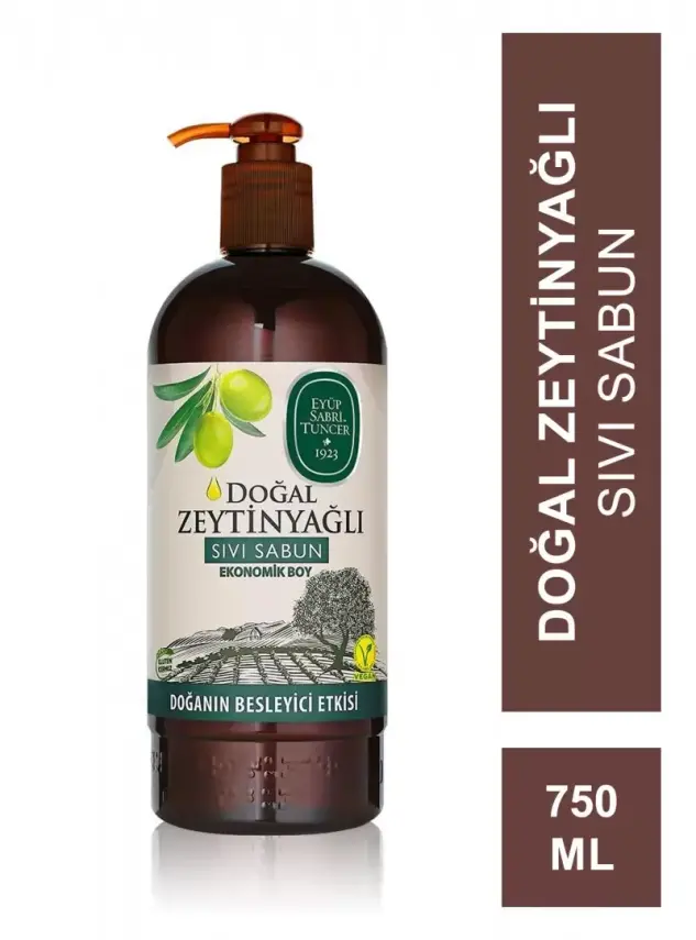 Eyüp Sabri Tuncer Doğal Zeytinyağlı Sıvı Sabun 750 ml - 1