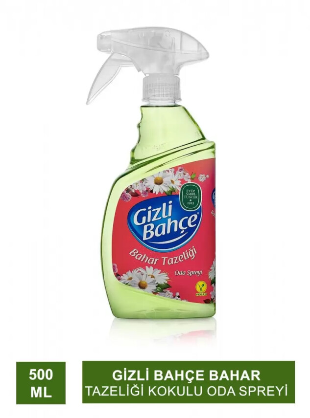 Eyüp Sabri Tuncer Gizli Bahçe Bahar Tazeliği Kokulu Oda Spreyi 500 ml - Eyüp Sabri Tuncer