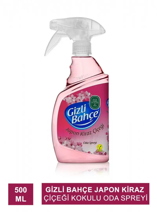 Eyüp Sabri Tuncer Gizli Bahçe Japon Kiraz Çiçeği Kokulu Oda Spreyi 500 ml - Eyüp Sabri Tuncer