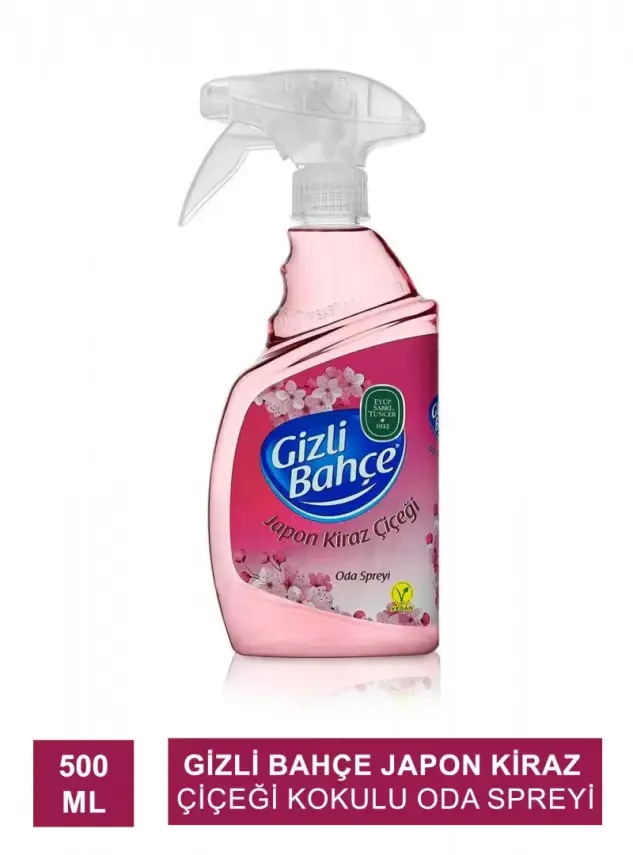 Eyüp Sabri Tuncer Gizli Bahçe Japon Kiraz Çiçeği Kokulu Oda Spreyi 500 ml - 1