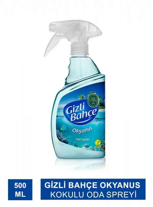 Eyüp Sabri Tuncer Gizli Bahçe Okyanus Kokulu Oda Spreyi 500 ml - Eyüp Sabri Tuncer