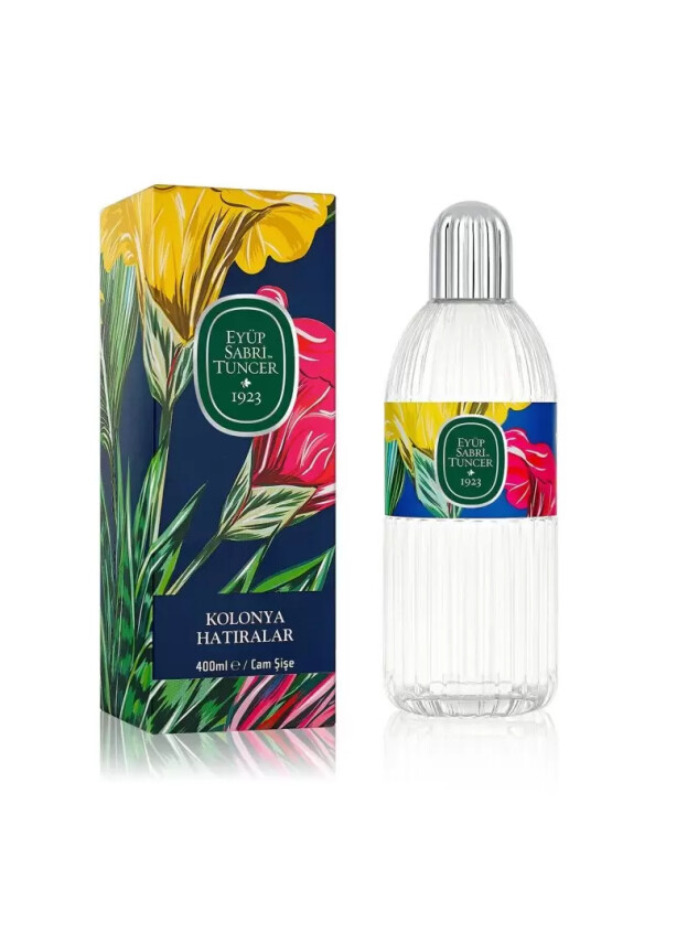 Eyüp Sabri Tuncer Hatıralar Kolonya Cam Şişe 400 ml - Eyüp Sabri Tuncer