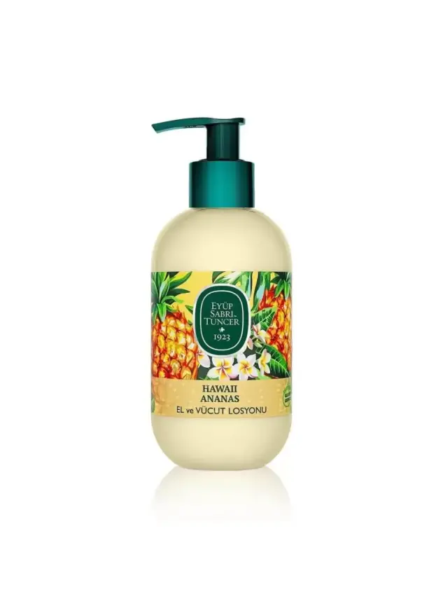 Eyüp Sabri Tuncer Hawaii Ananas Doğal Zeytinyağlı El ve Vücut Losyonu 280 ml - 2