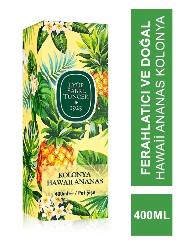 Eyüp Sabri Tuncer Hawaii Ananas Kolonyası 400ml Pet Şişe - 1