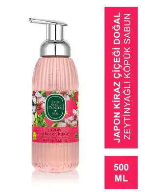 Eyüp Sabri Tuncer Japon Kiraz Çiçeği Doğal Zeytinyağlı Köpük Sabun 500 ml - Eyüp Sabri Tuncer