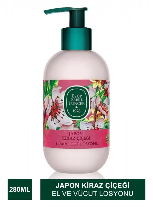 Eyüp Sabri Tuncer Japon Kiraz Çiçeği El ve Vücut Losyonu 280 ml - 2