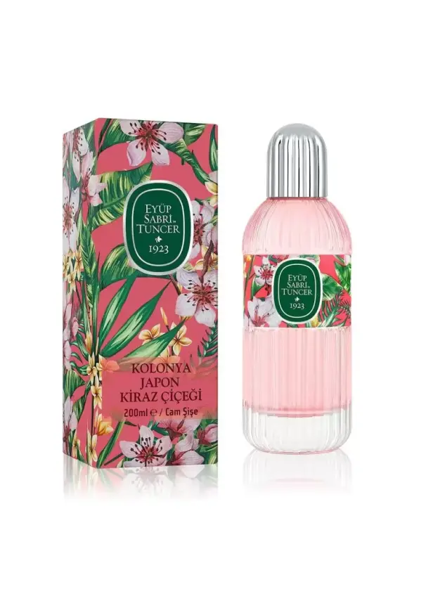 Eyüp Sabri Tuncer Japon Kiraz Çiçeği Kolonya Cam Şişe 200 ml - 2