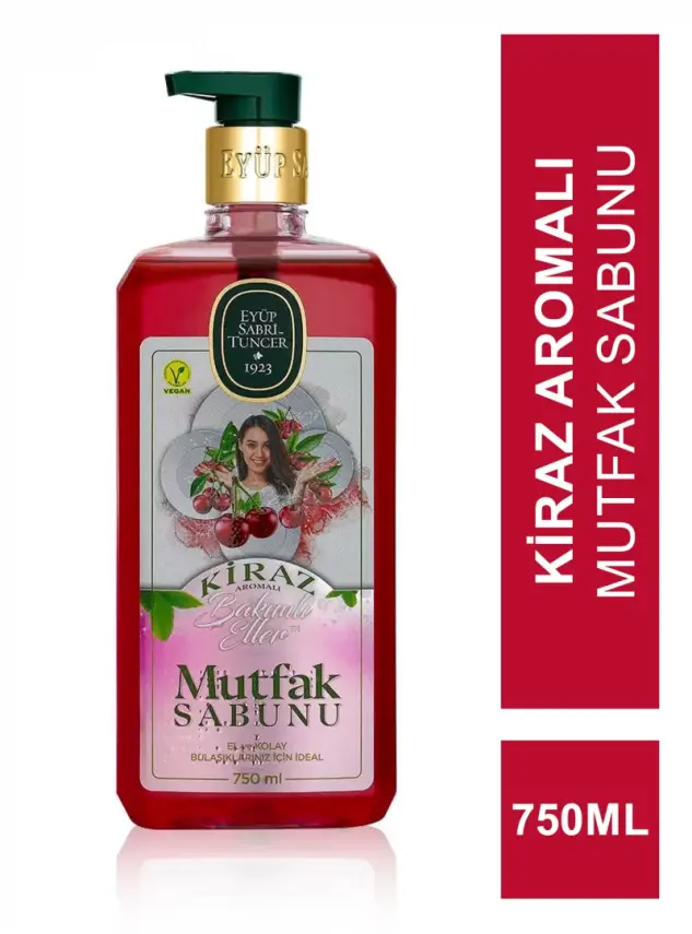 Eyüp Sabri Tuncer Kiraz Aromalı Mutfak Sabunu 750 ml - 1