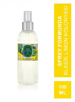 Eyüp Sabri Tuncer Klasik Limon Kolonyası 150 ml Sprey - Eyüp Sabri Tuncer