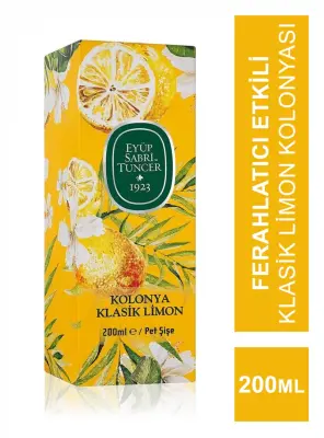 Eyüp Sabri Tuncer Klasik Limon Kolonyası 200 ml Pet Şişe - 1