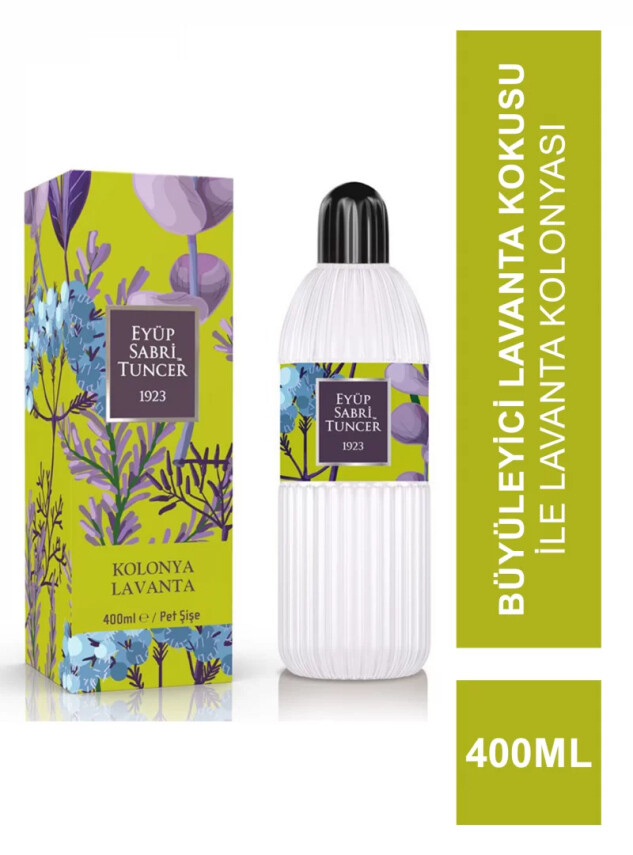 Eyüp Sabri Tuncer Lavanta Kolonya Pet Şişe 400ml - Eyüp Sabri Tuncer