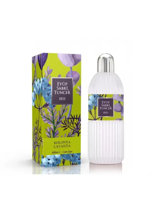 Eyüp Sabri Tuncer Lavanta Kolonyası 400ml Cam Şişe - 2