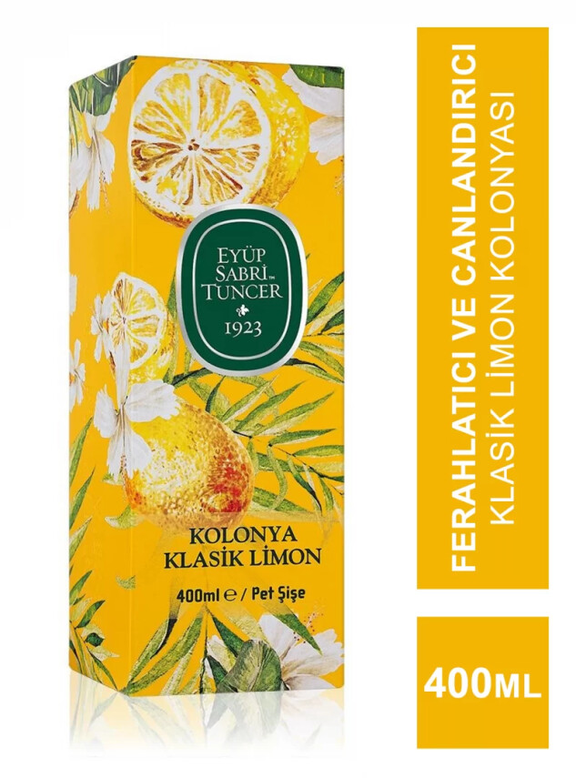 Eyüp Sabri Tuncer Limon Kolonyası 400 ml Pet Şişe - Eyüp Sabri Tuncer