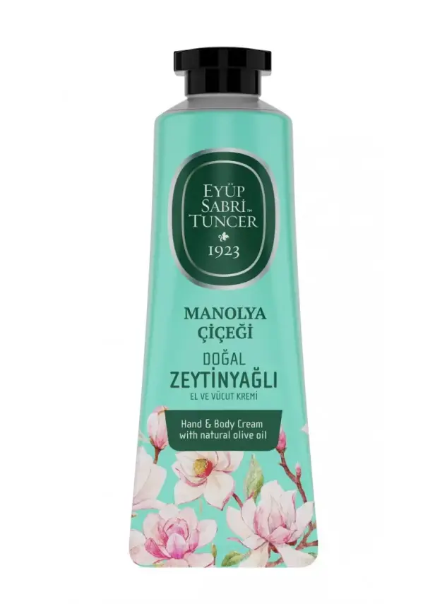 Eyüp Sabri Tuncer Manolya Çiçeği Doğal Zeytinyağlı El ve Vücut Kremi 50 ml - 2