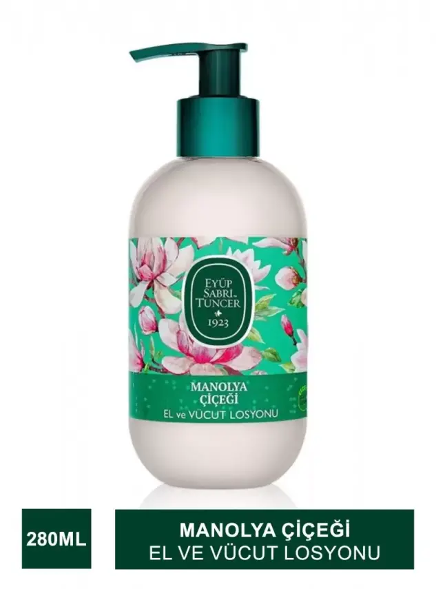 Eyüp Sabri Tuncer Manolya Çiçeği El ve Vücut Losyonu 280 ml - 2