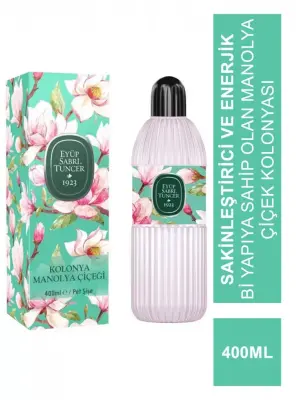 Eyüp Sabri Tuncer Manolya Çiçeği Kolonya 400 ml Pet Şişe - Eyüp Sabri Tuncer