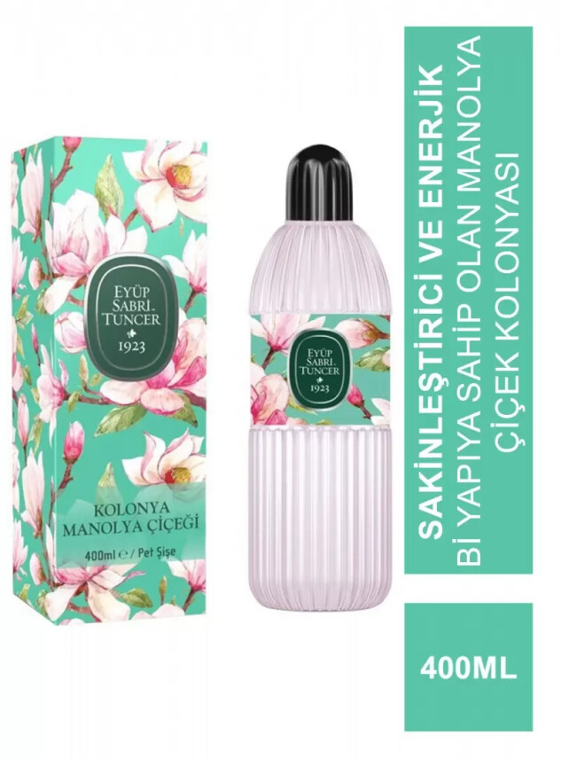 Eyüp Sabri Tuncer Manolya Çiçeği Kolonya 400 ml Pet Şişe - Eyüp Sabri Tuncer