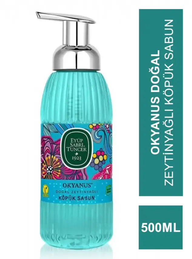 Eyüp Sabri Tuncer Okyanus Doğal Zeytinyağlı Köpük Sabun 500 ml - 2
