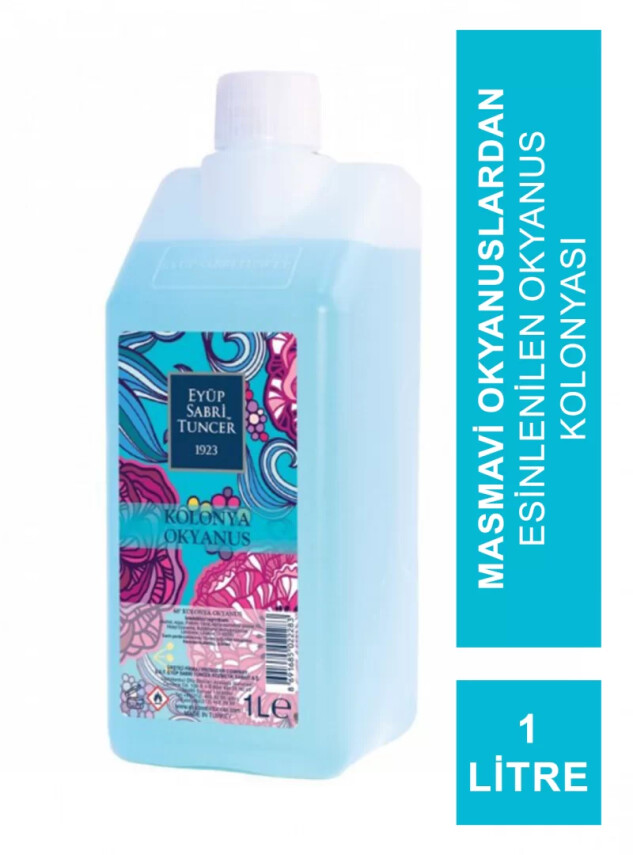 Eyüp Sabri Tuncer Okyanus Kolonyası 1 lt - Koruma Kilitli Kapak - Eyüp Sabri Tuncer
