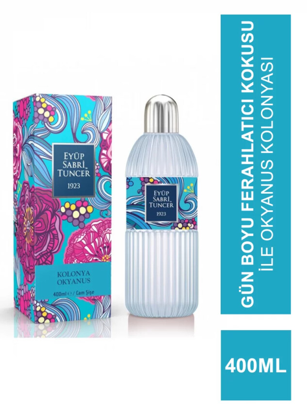 Eyüp Sabri Tuncer Okyanus Kolonyası 400ml Cam Şişe - Eyüp Sabri Tuncer