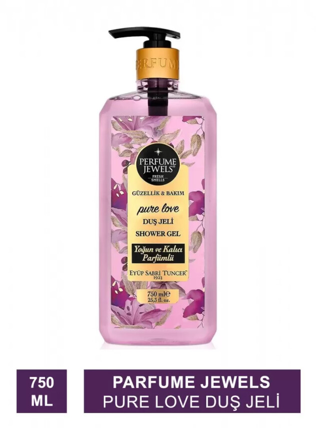 Eyüp Sabri Tuncer Parfume Jewels Pure Love Duş Jeli 750 ml - Eyüp Sabri Tuncer