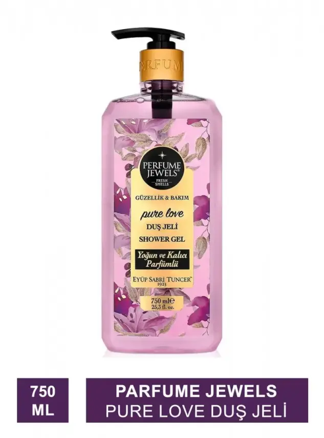 Eyüp Sabri Tuncer Parfume Jewels Pure Love Duş Jeli 750 ml - 1