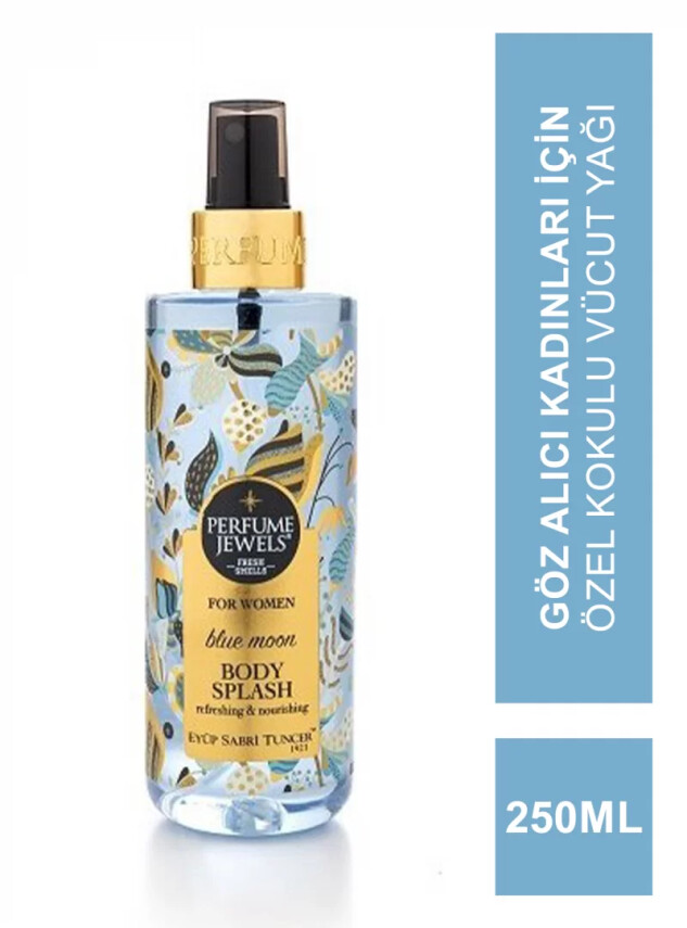 Eyüp Sabri Tuncer Perfume Jewels Kadın Vücut Spreyi Blue Moon 250 ml - Eyüp Sabri Tuncer