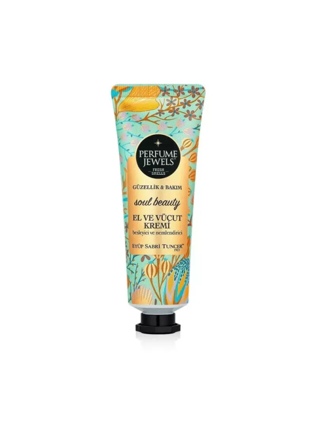 Eyüp Sabri Tuncer Perfume Jewels Soul Beauty El ve Vücut Kremi 50 ml Tüp - Eyüp Sabri Tuncer