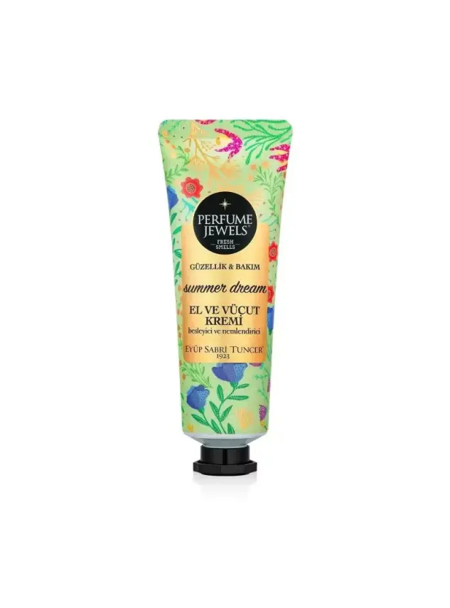 Eyüp Sabri Tuncer Perfume Jewels Summer Dream El ve Vücut Kremi 50 ml Tüp - 1