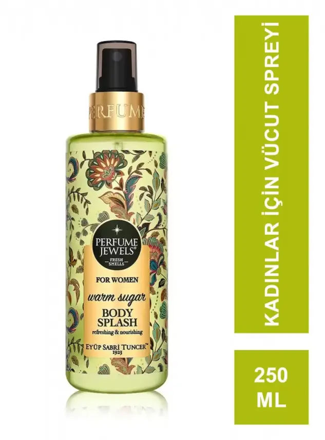 Eyüp Sabri Tuncer Perfume Jewels Warm Sugar Kadın Vücut Spreyi 250 ml - 1
