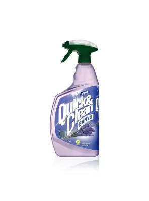 Eyüp Sabri Tuncer Quıck & Clean Lavanta Yağı & Sirkeli Banyo Çok Amaçlı Yüzey Temizleyici - 1lt - 1