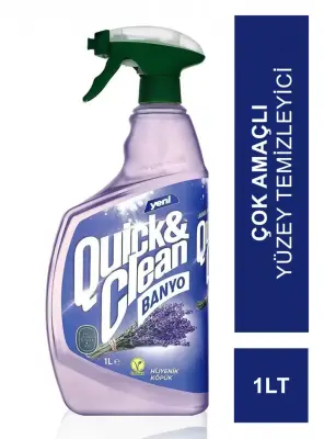 Eyüp Sabri Tuncer Quıck & Clean Lavanta Yağı & Sirkeli Banyo Çok Amaçlı Yüzey Temizleyici - 1lt - 2
