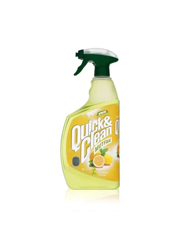 Eyüp Sabri Tuncer Quıck & Clean Limon Yağı & Sirkeli Mutfak Çok Amaçlı Yüzey Temizleyici - 1lt - 1